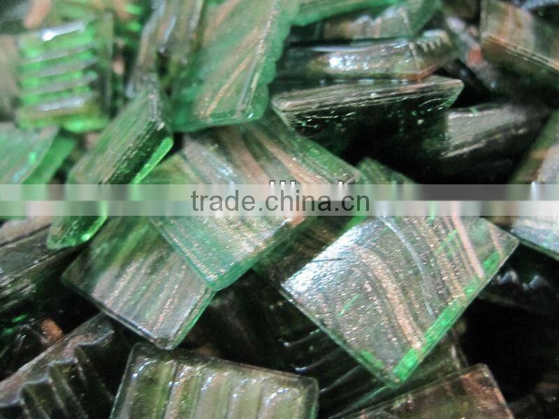 Golden-Vein Handmade Material Glass Mosaic chip