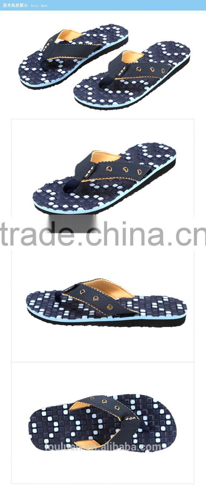 663 LOULUEN New Design Popular Men Sewing Slippers Beach Slippers