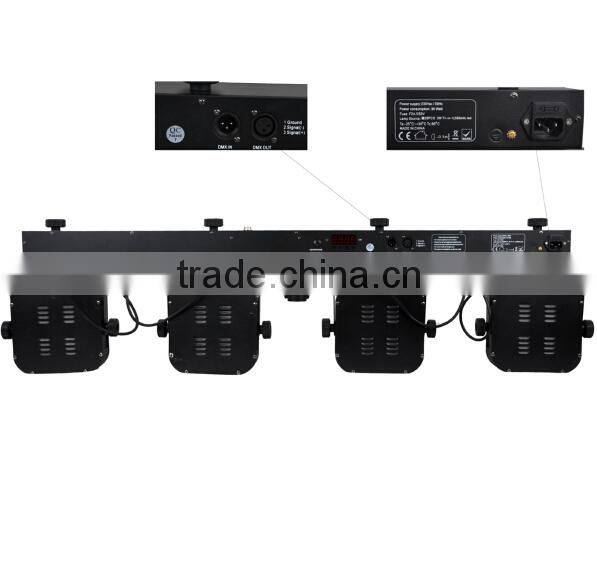 4x7x8w RGBW PAR BAR LED stage light system for wholesale retailer distributor