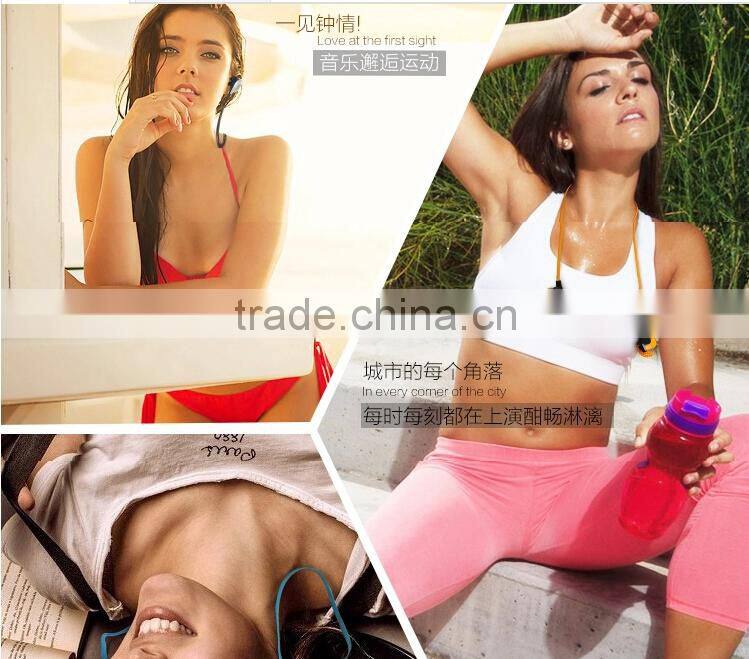 iTreasure Bluetooth Headset HIFI Sport Stereo Earphones with Mic Headphone Multi-point Handsfree for iPhone,Samsung ,LG HTC New