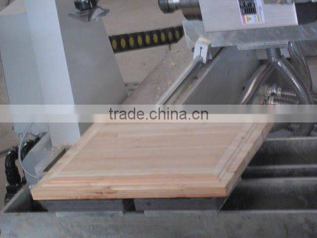 embossing machine at wood