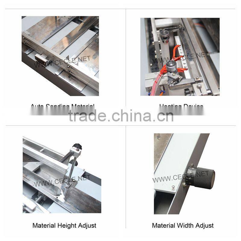Manufacturer CE oblong box wrapping machine