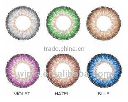 Naty B 3 tone 15mm circle lenses korea yearly cosmetic dream color contact lens
