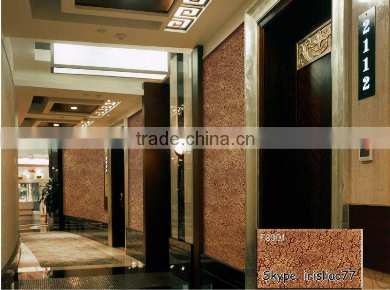 Textured mdf wave pattern wall panels