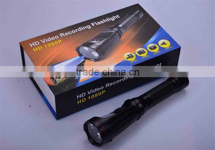 1.5" HD 1080P DVR Video Recorder Cam Camera Aluminum LED Flashlight