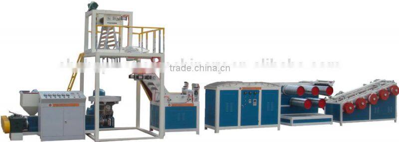Plastic Vertical blow film machine/rope making machine/plastic rope machine