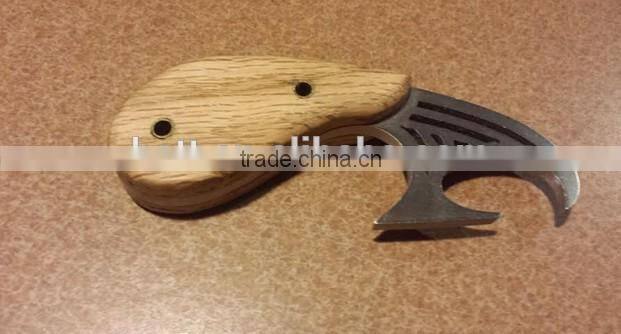 Custom Wooden Handle Bottle Opener Wooden Beer Bottle Opener