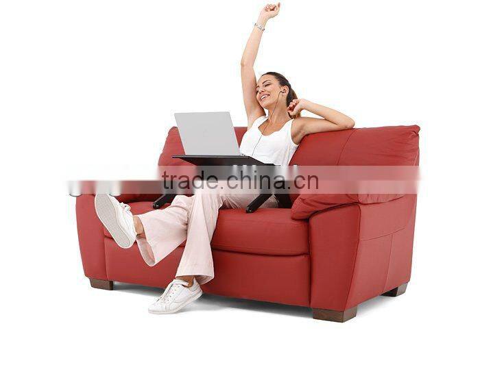 GX-07 Adjustable aluminum stackable portable laptop table/desk with USB fan