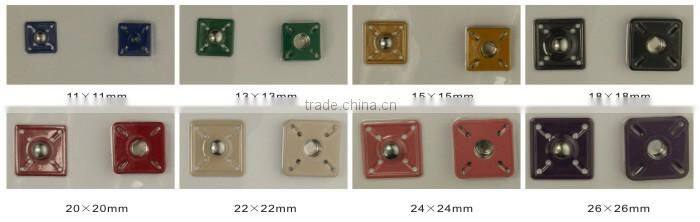 Perfect custom two parts spray paint buckle snao paint button