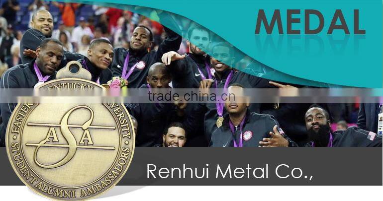 Wholesale custom logo metal medal producer
