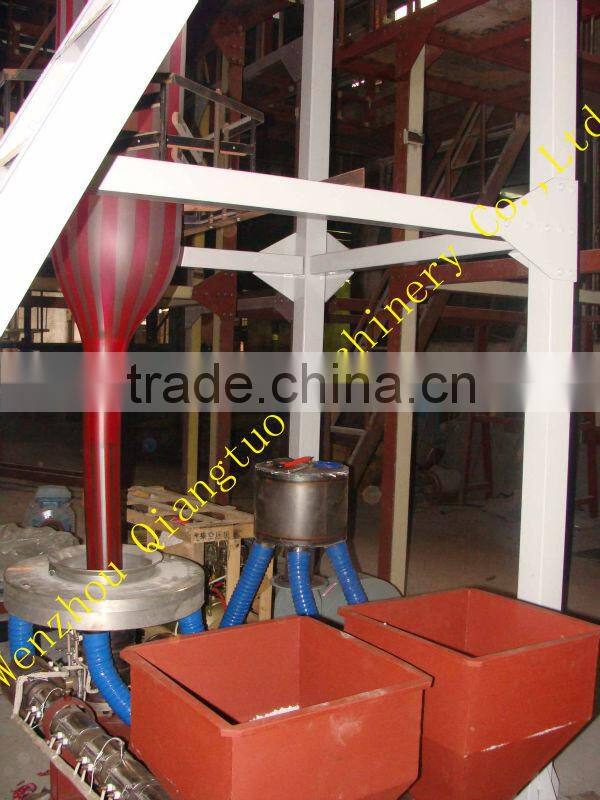SJ-50x2 Double-color Striped Blown Film Machinery