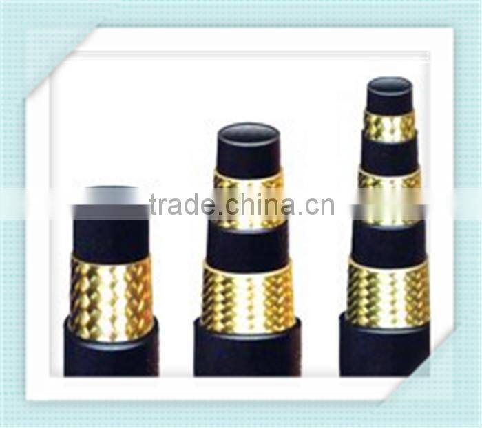 High quality hydraulic hose /steel wire braided rubber hose produce in China