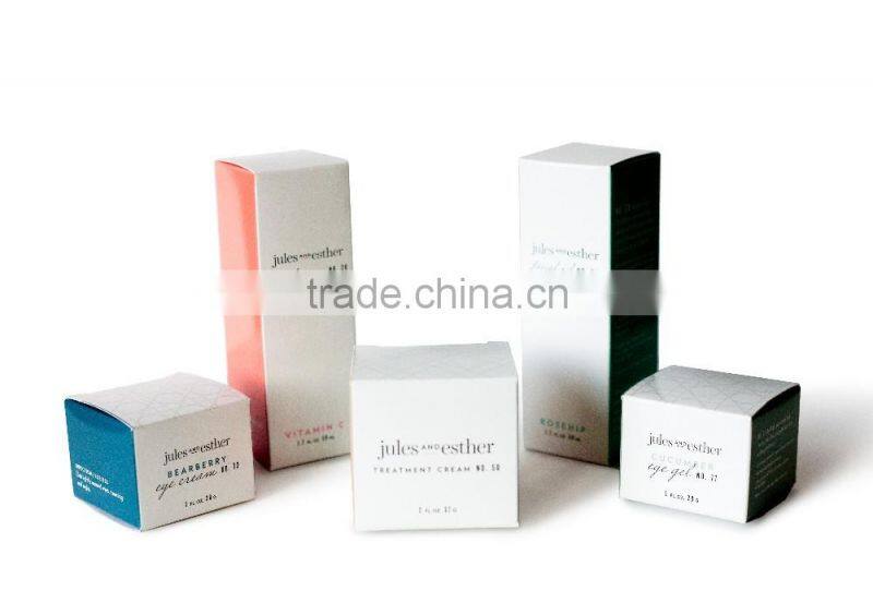 Paper board cosmetic packaging box