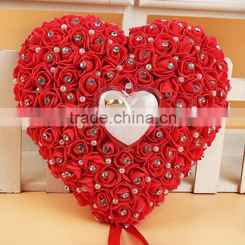 Fashion new desin handmade wedding ring boxes