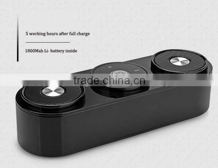 Portable Bluetooth speaker with TF card