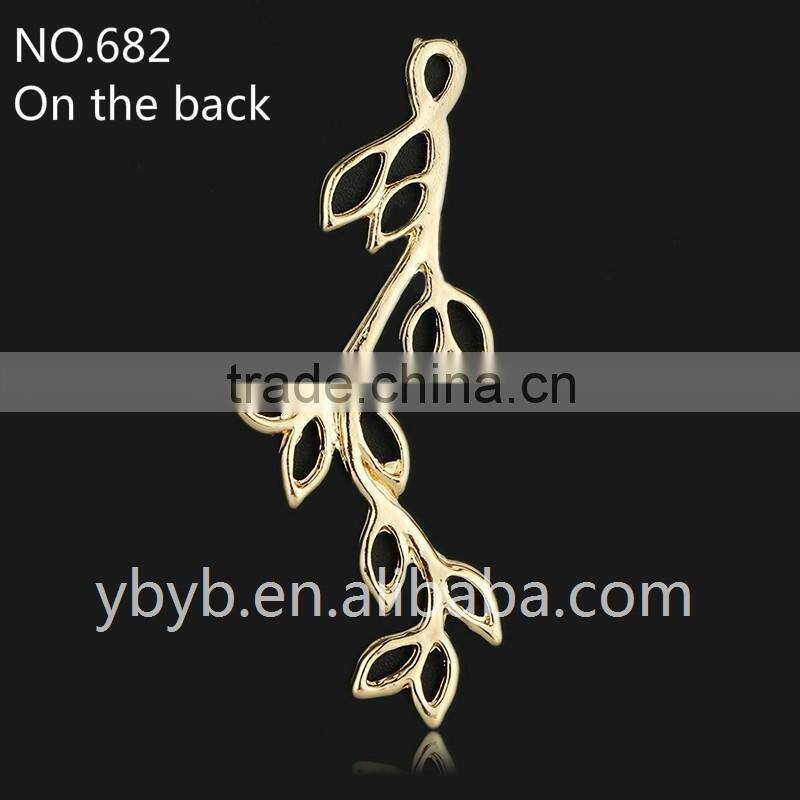 golden leaf DIY jewelry accessories garment accessories and trims--682