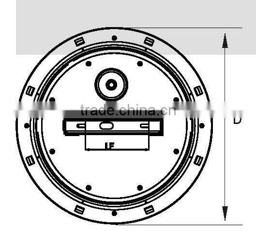 Round IP66 LED Bulkhead