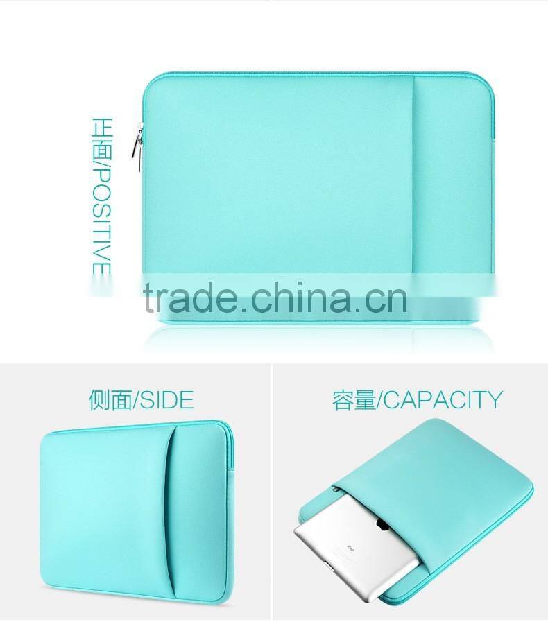 Neoprene laptop sleeve bag for macbook, for MacBook waterproof & shockproof carrying bag case