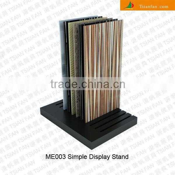 ME003 Wooden Mosaic Tile Display Racks/Horizon Display Stand For Marble And Granite Tiles