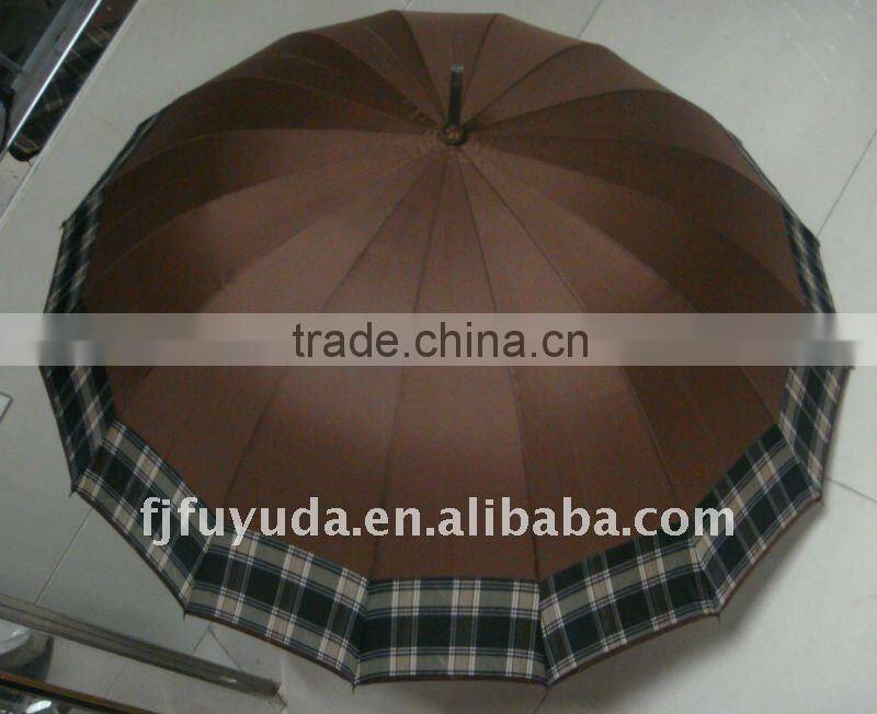 16k good selling strong golf umbrella