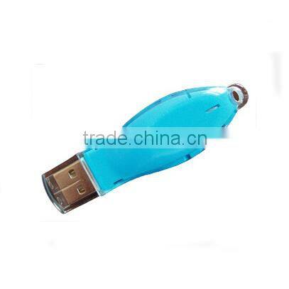 promotional gift light up usb flash drive , usb 2.0 driver, plastic case usb flash drive