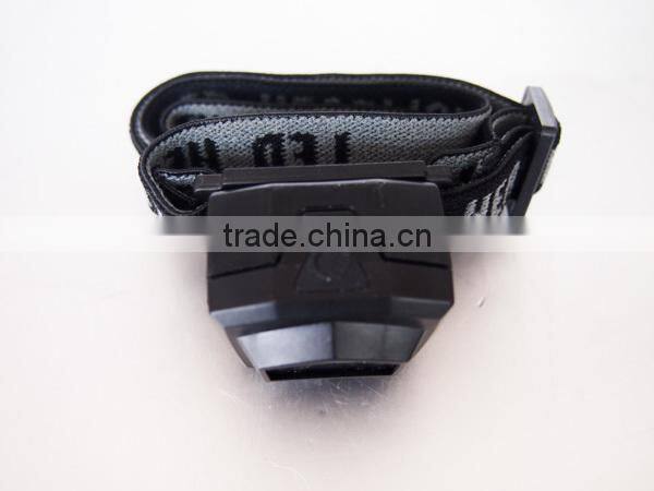 SGS Approved Durable 3 LED Plastic mini LED headlamp manufacturers