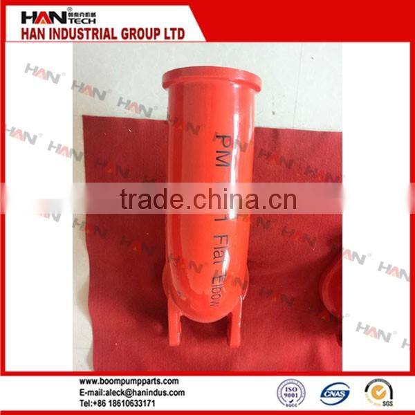 Concrete pump elbow 22.5 degree pipe elbow / bend concrete pump spare parts for PM SCHWING IHI