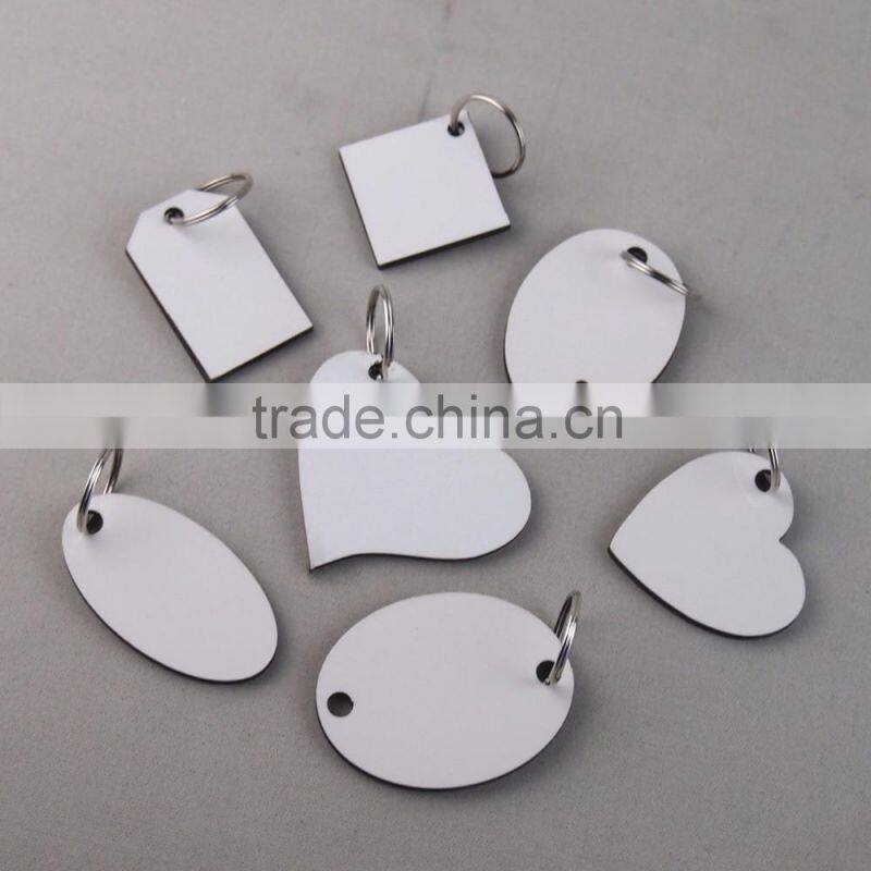 Megaphone Sublimation mdf blank luggage tag