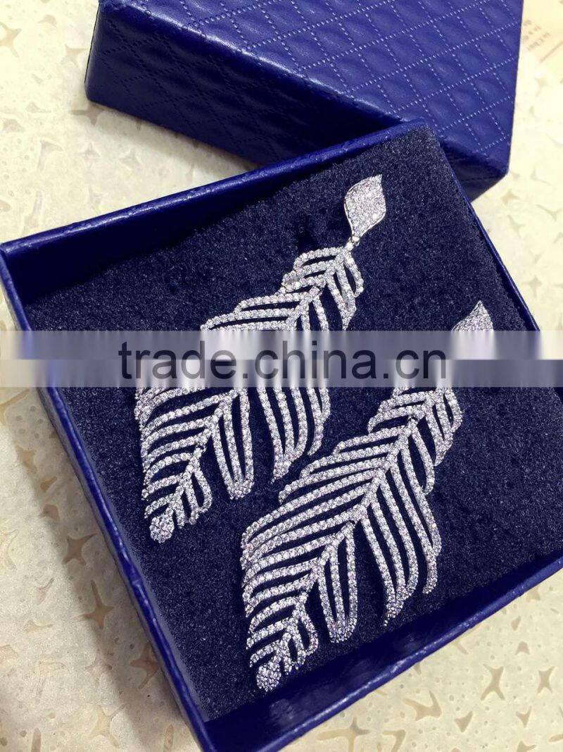 wedding earring cubic zirconia earrings