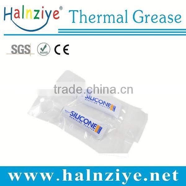 cost effective with high performance thermal conducting silicone thermal glue/adhesive/plaster for led