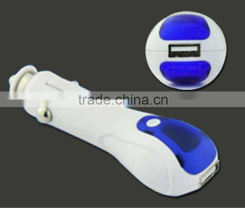 5V 2.1A high speed dual usb mobile phone car charger