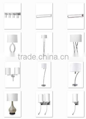 2015 High qulity and best selling floor lamp in stain nickel finish