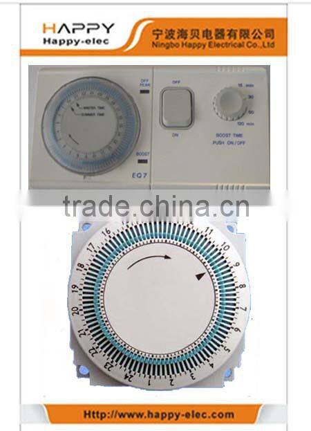 Programmable timer socket installed in heater
