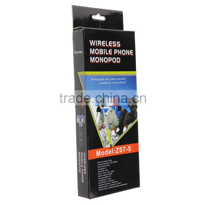 New Z07-5 Bluetooth Monopod supports IOS Androd from dailyetech
