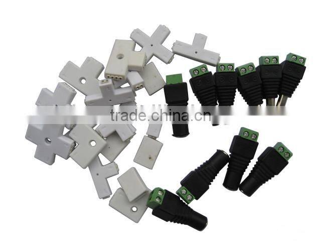 3528 strip light connector with wire leads