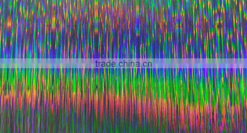 BOPP PET custom seamless holographic pattern hologram film for lamination offset