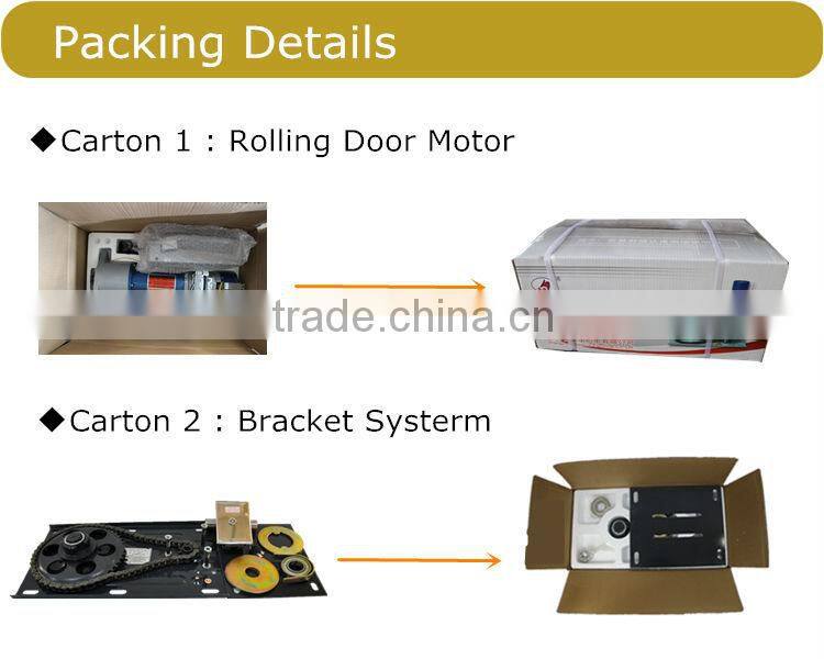 automatic door operator type DC roller shutter door motor for roller shutter door