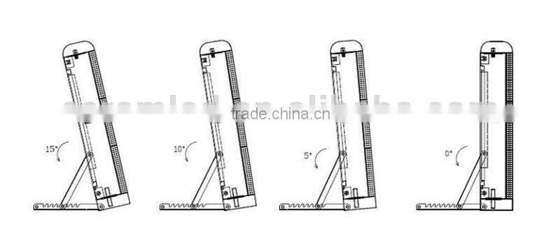 Sinoela P20 P10 led full color CE RoHS Stadium Perimeter led display, video football stadium led screen display