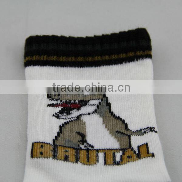 GSB-119 Bulk high quality custom fashion organic cotton baby cute boy tube socks