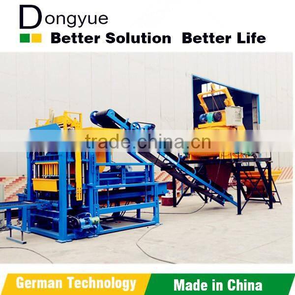 New QT4-30 small investment diesel power concrete block forming machine price