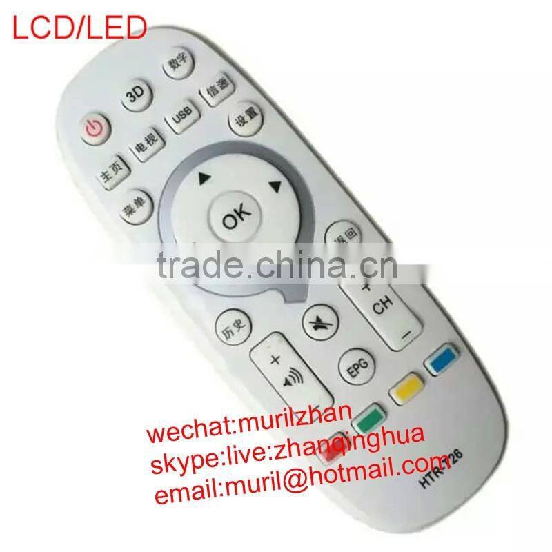 ZF White 63 Keys H910 Universal Remote Control for Haier LED/LCD TV directly use no need to set
