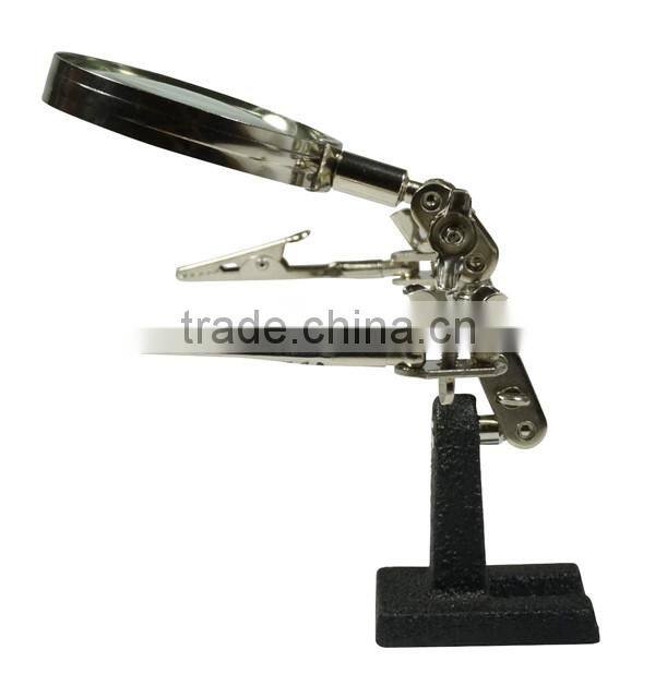 Helping Hand with Magnifying Glass