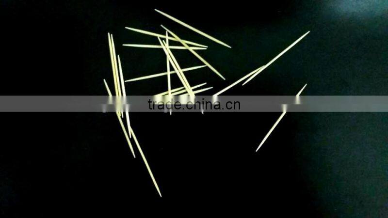 HOT SALE bamboo toothpick with plastic wrapper