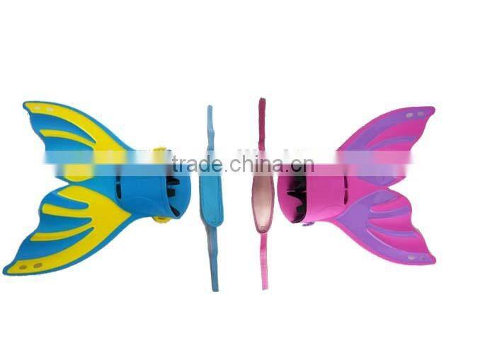 New Arrival mermaid tail swim rubber swim fins monofin for children