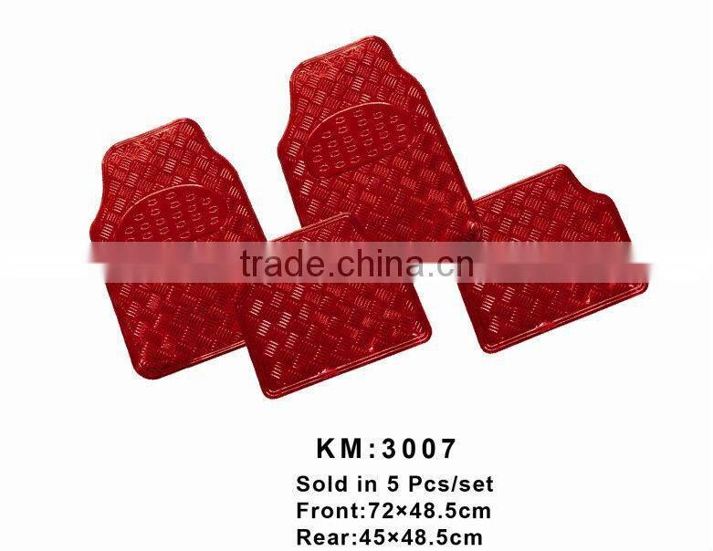 car accessories aluminium material car mat