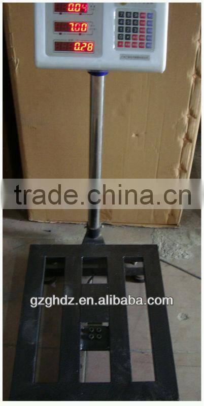 150kg /300kg folding weighing platform scale with CE certification