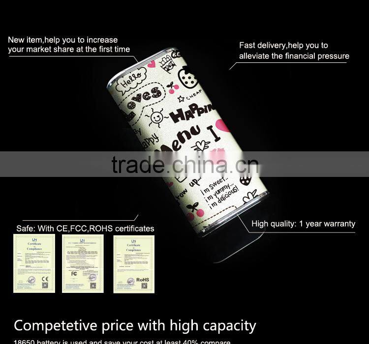 corporate gifts sunny Excellent power bank for Xiaomi