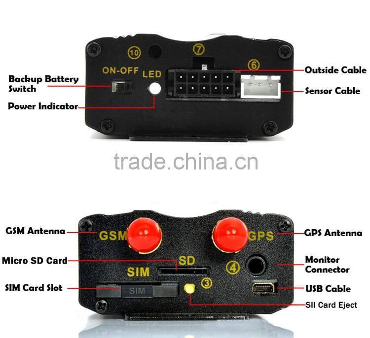 vehicle GPS tracking car security system XY-103B