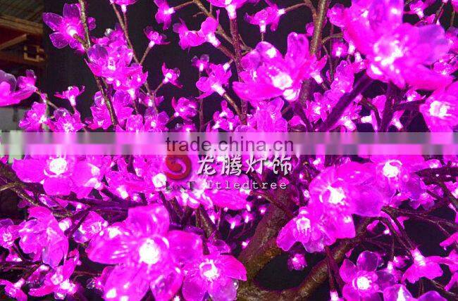 decorative lighted trees and flowers, led tree lighting for decoration