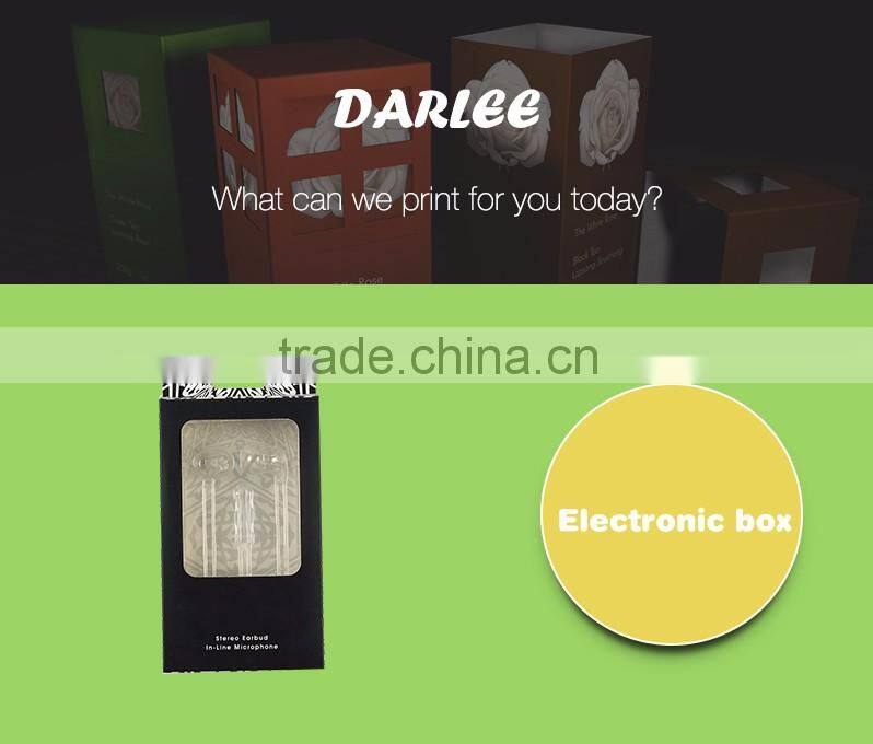 coated one side earphone packaging with blister